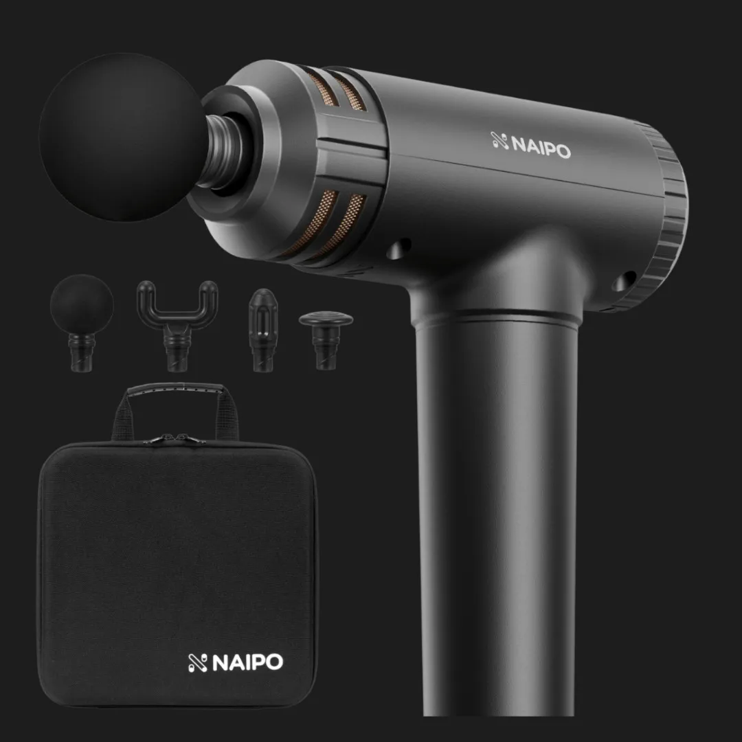 Перкусійний масажер Naipo NPMGUN-K5 (Black)