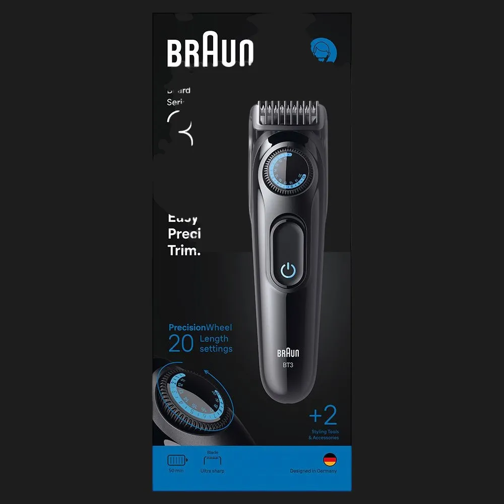 Тример Braun Series 3 (BT 3500) (Black) — фото 2