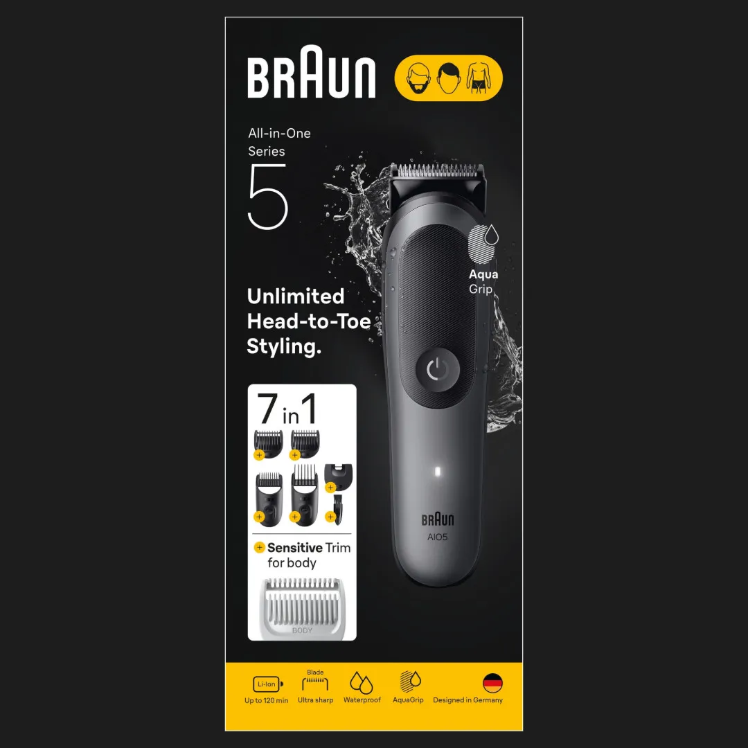 Тример Braun Series 5 (Gray) — фото 3