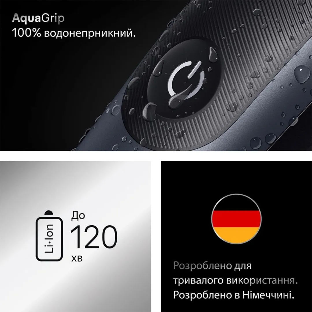 Тример Braun Series 7 (AIO 7540) (Dark Blue) — фото 5