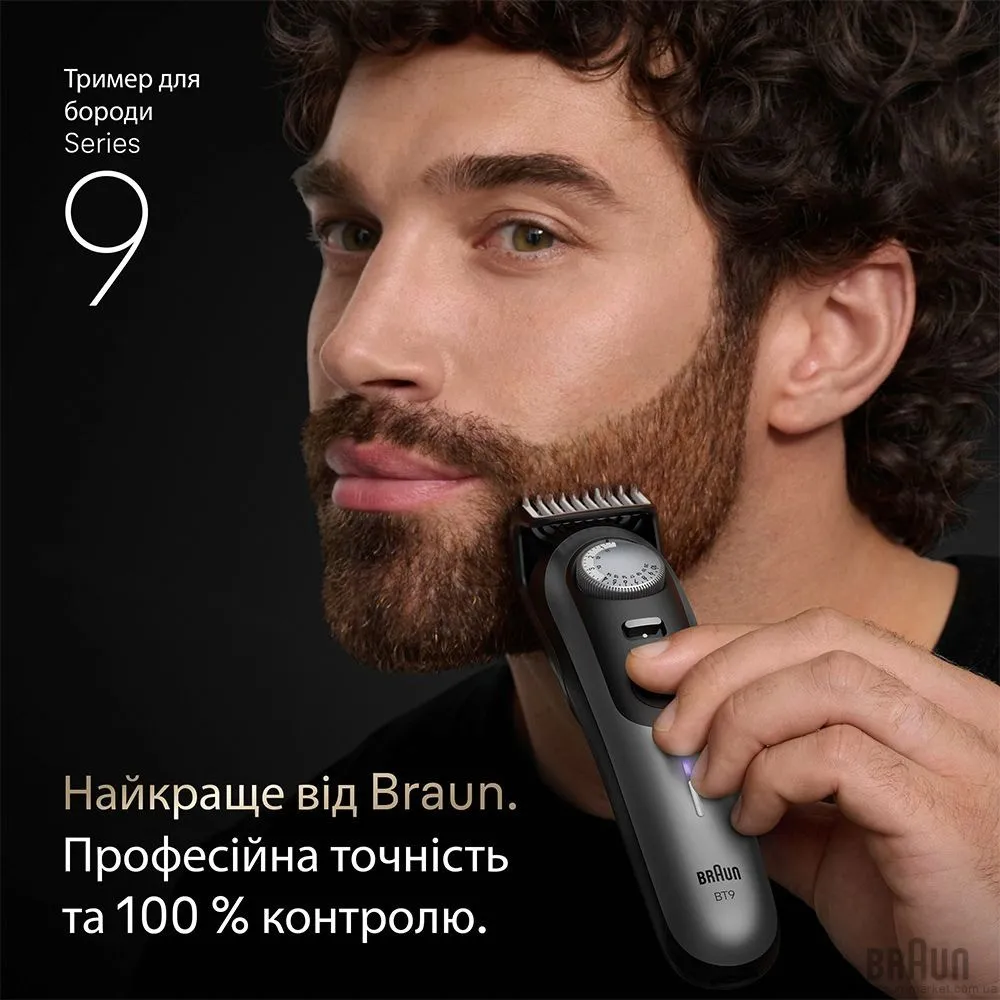 Тример Braun Series 9 (BT 9520) (Gray) — фото 2
