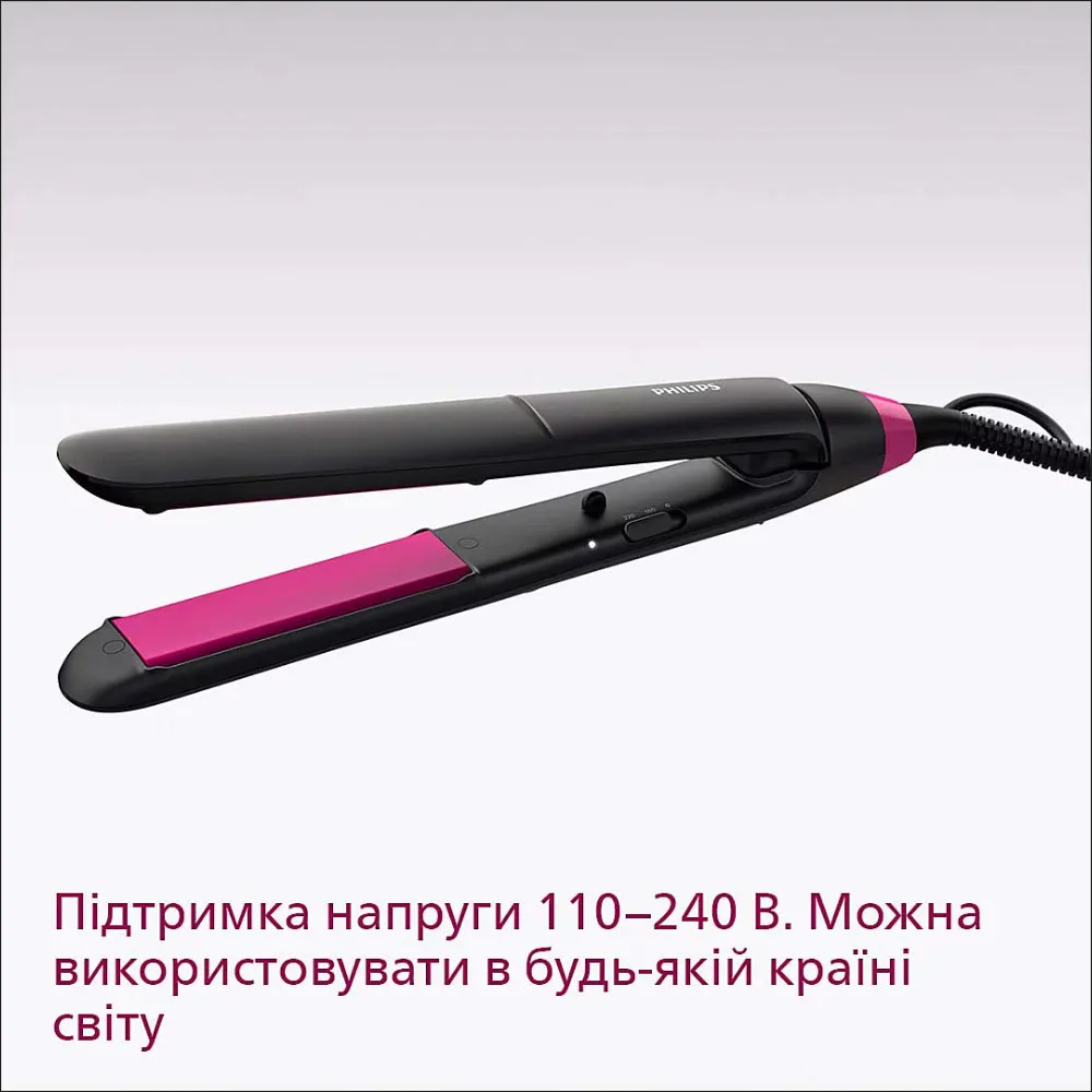 Випрямляч для волосся Philips Series 3000 (Black/Fuchsia) — фото 8