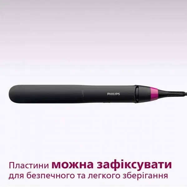 Випрямляч для волосся Philips Series 3000 (Black/Fuchsia) — фото 9