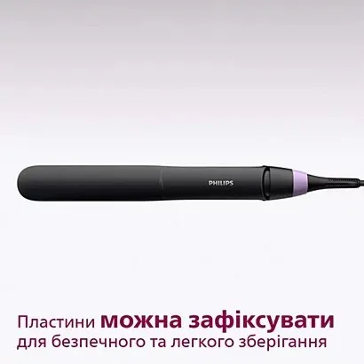 Випрямляч для волосся Philips Series 3000 (Black/Purple) — фото 8