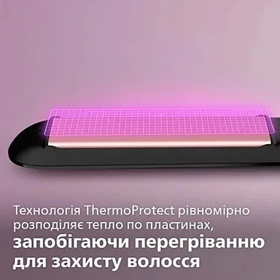 Випрямляч для волосся Philips Series 3000 (Black/Rose) — фото 6