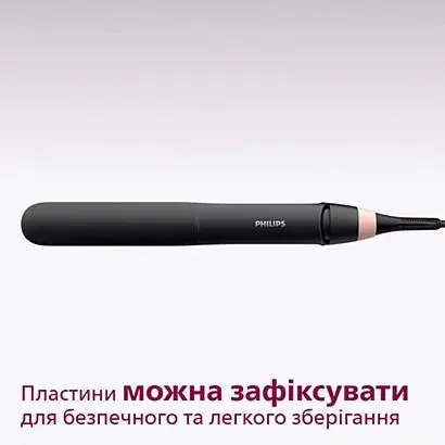 Випрямляч для волосся Philips Series 3000 (Black/Rose) — фото 8