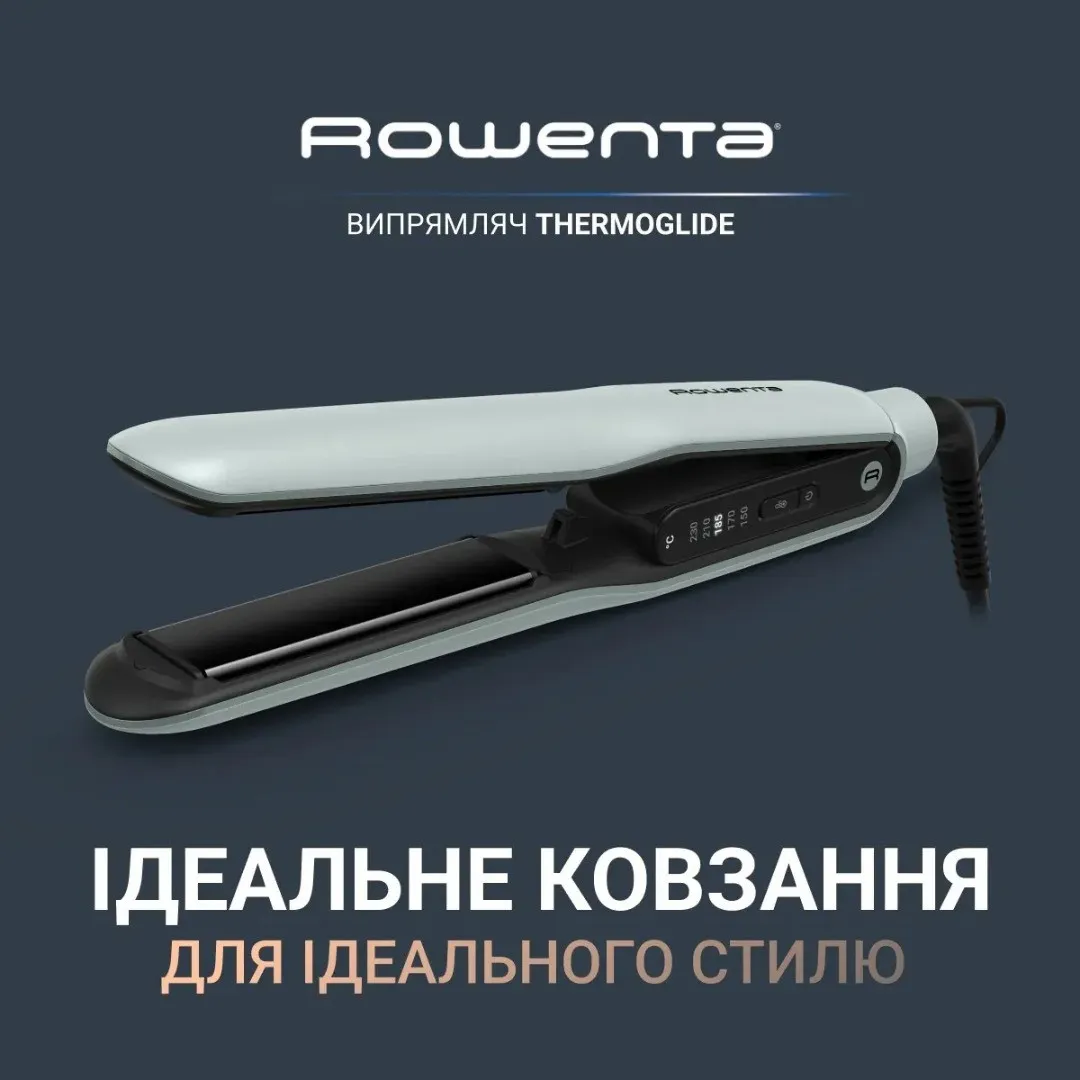 Випрямляч Rowenta Thermoglide (Light Green) (SF5120E0) — фото 4