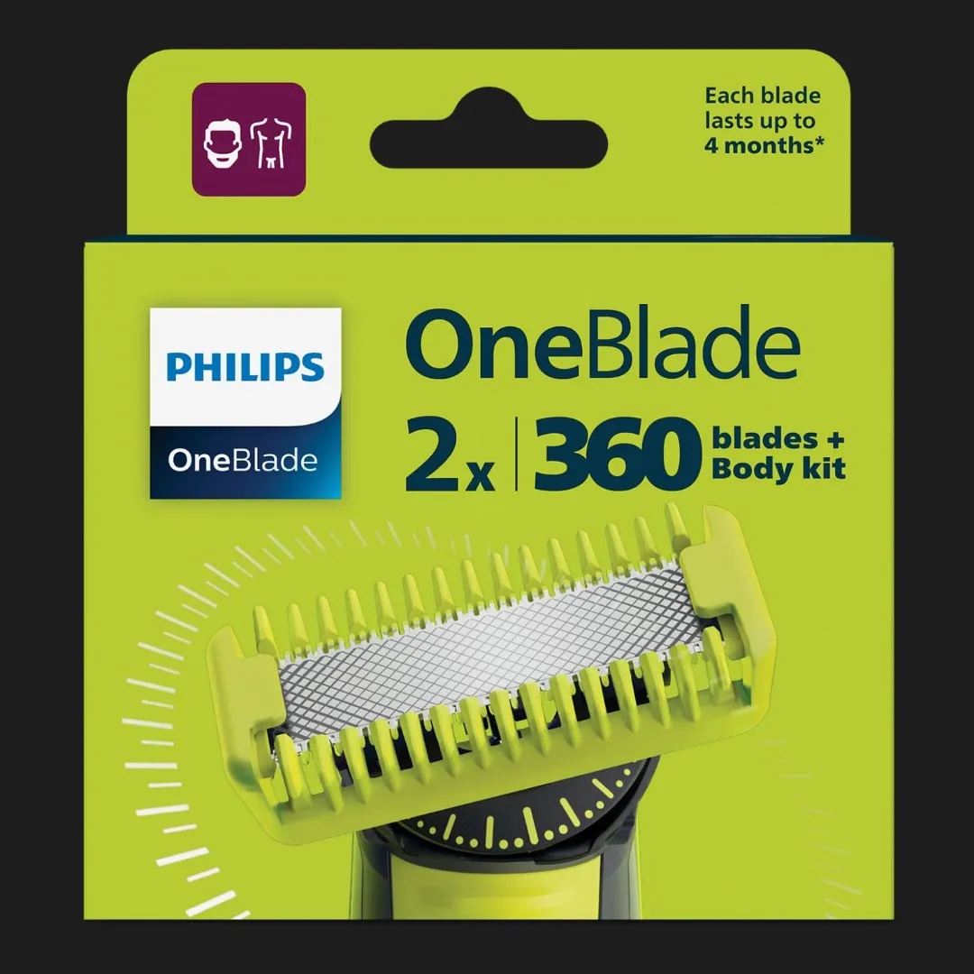 Змінні плаваючі леза OneBlade 360 (QP440/50) — фото 16