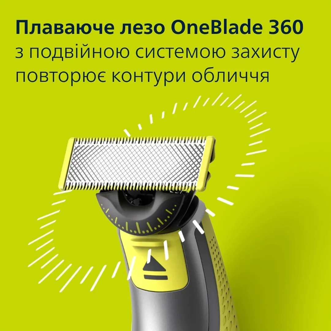 Змінні плаваючі леза OneBlade 360 (QP440/50) — фото 5
