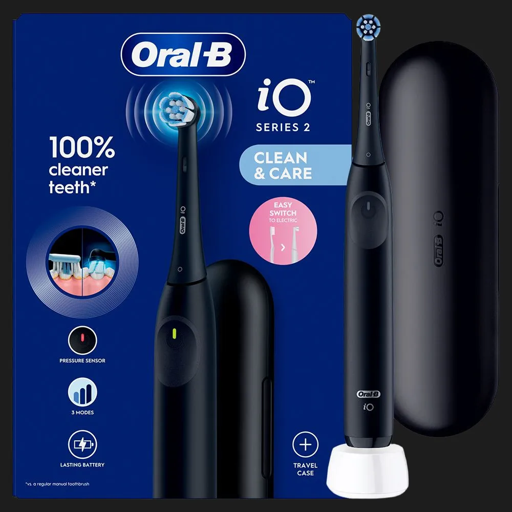 Зубна електрощітка BRAUN Oral-B iO Series 2 (Black) — фото 3