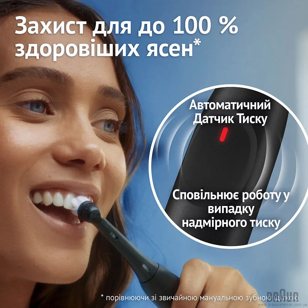Зубна електрощітка BRAUN Oral-B iO Series 2 (Black) — фото 6