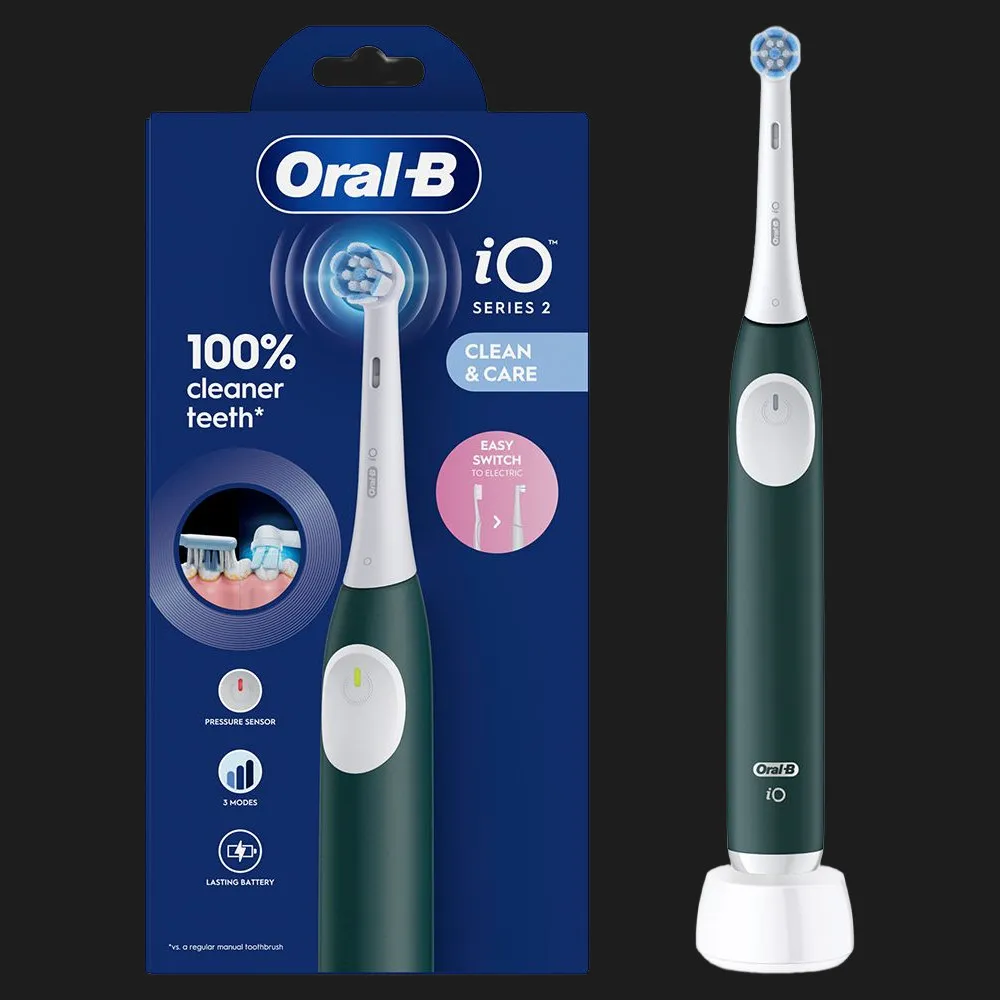 Зубна електрощітка BRAUN Oral-B iO Series 2 (Green) — фото 2