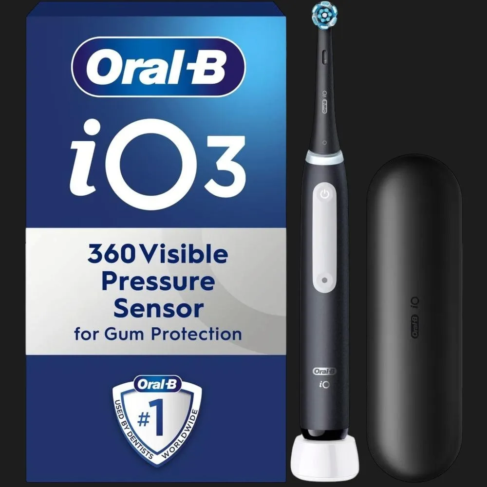 Зубна електрощітка BRAUN Oral-B iO Series 3 (Black) — фото 3