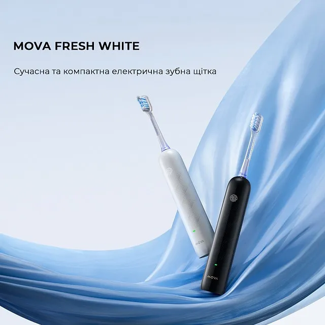 Зубна електрощітка Mova Fresh (White) — фото 2
