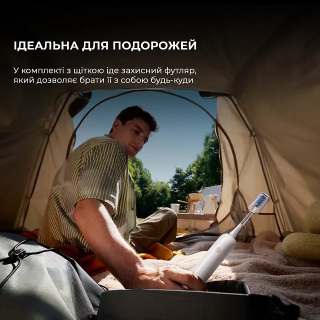 Зубна електрощітка Mova Fresh (White) — фото 6