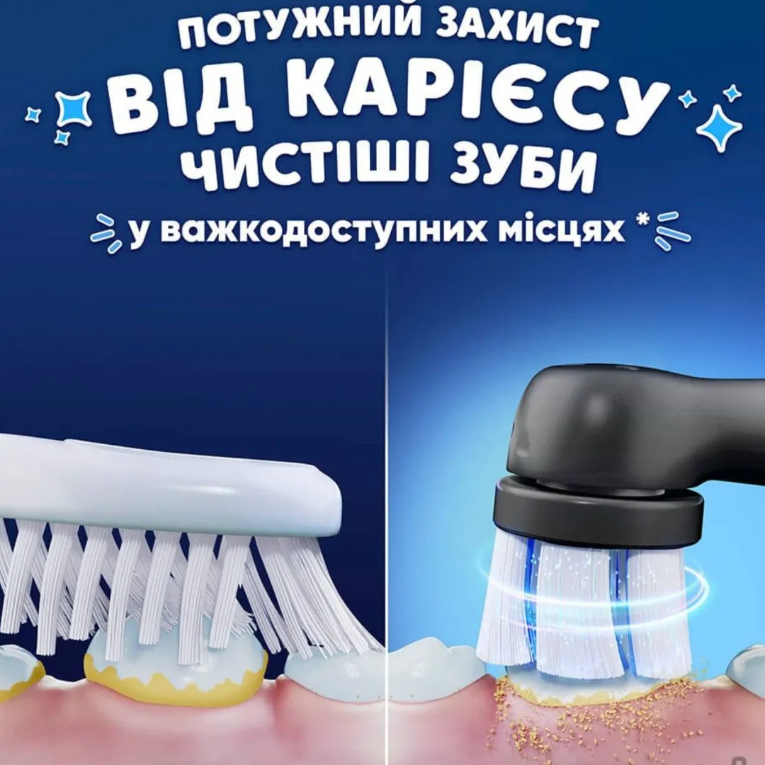 Зубна електрощітка Oral-B iO Kids Spider-Man (Black) — фото 8