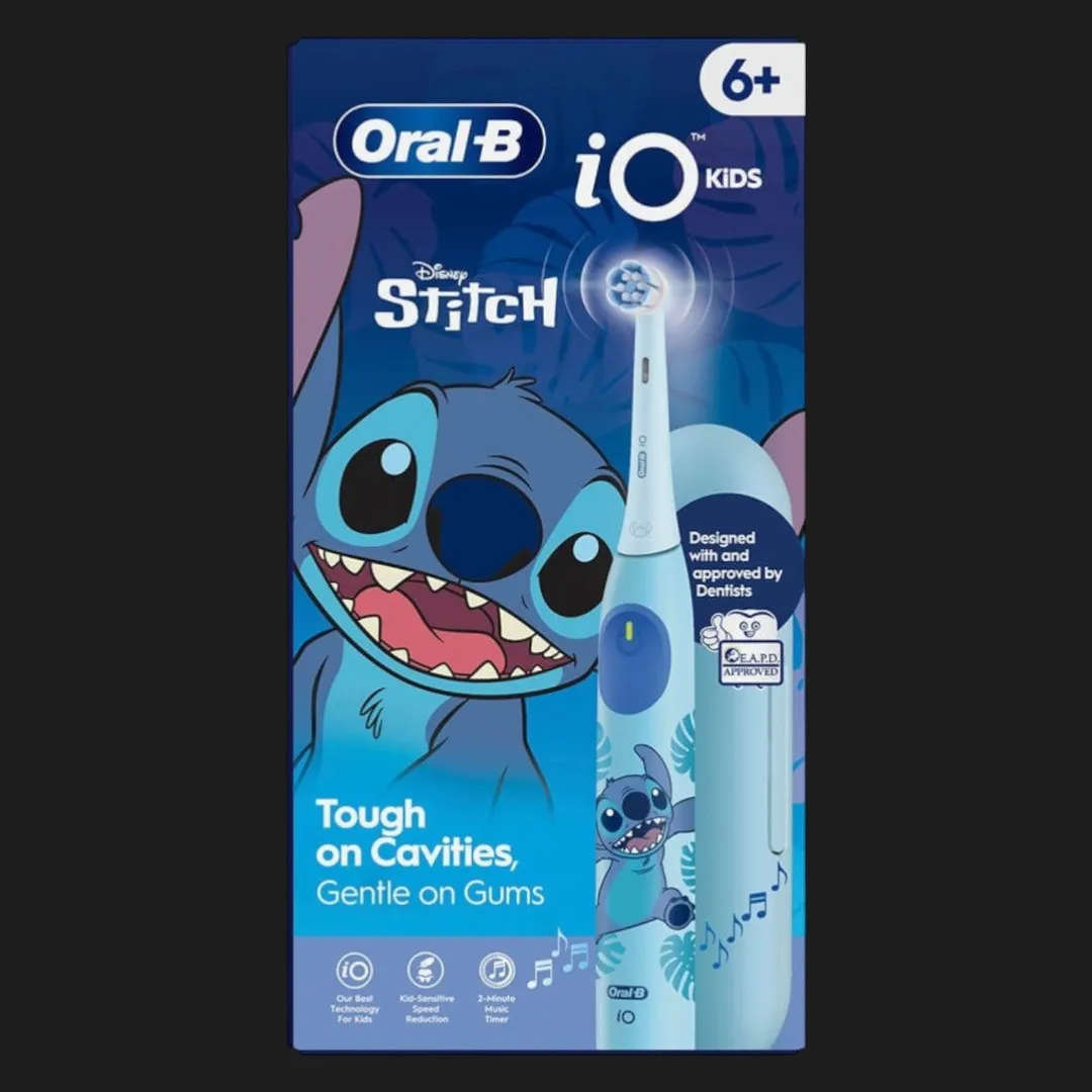 Зубна електрощітка Oral-B iO Kids Stitch (iOS2K.1I9.K) (Blue) — фото 2
