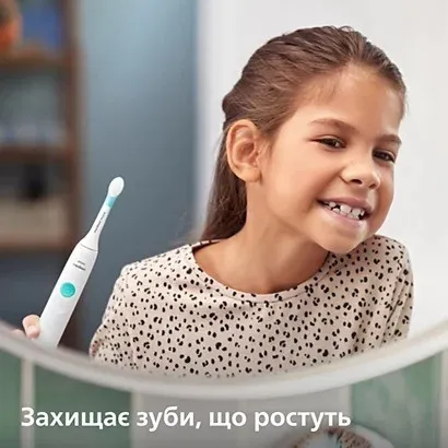 Зубна електрощітка Philips Sonicare For Kids (White) — фото 3