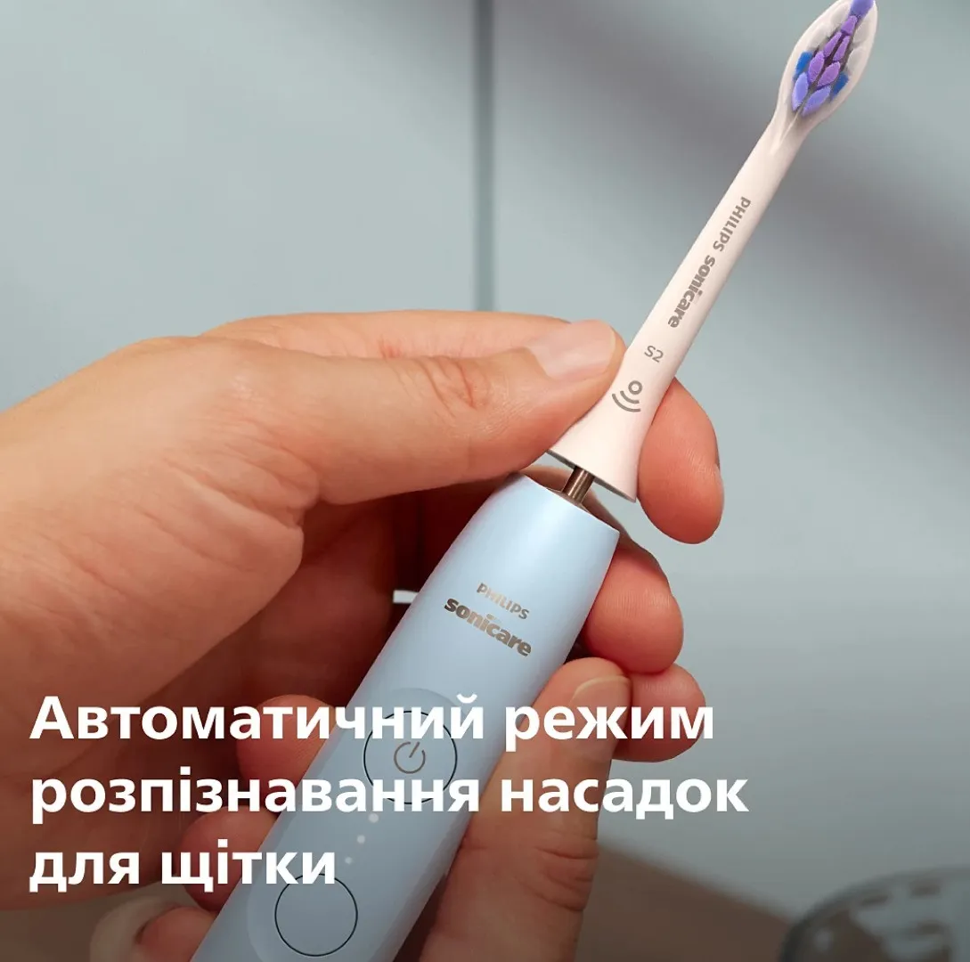 Зубна електрощітка Philips Sonicare Series 6100 (Blue) (HX7406/01) — фото 11