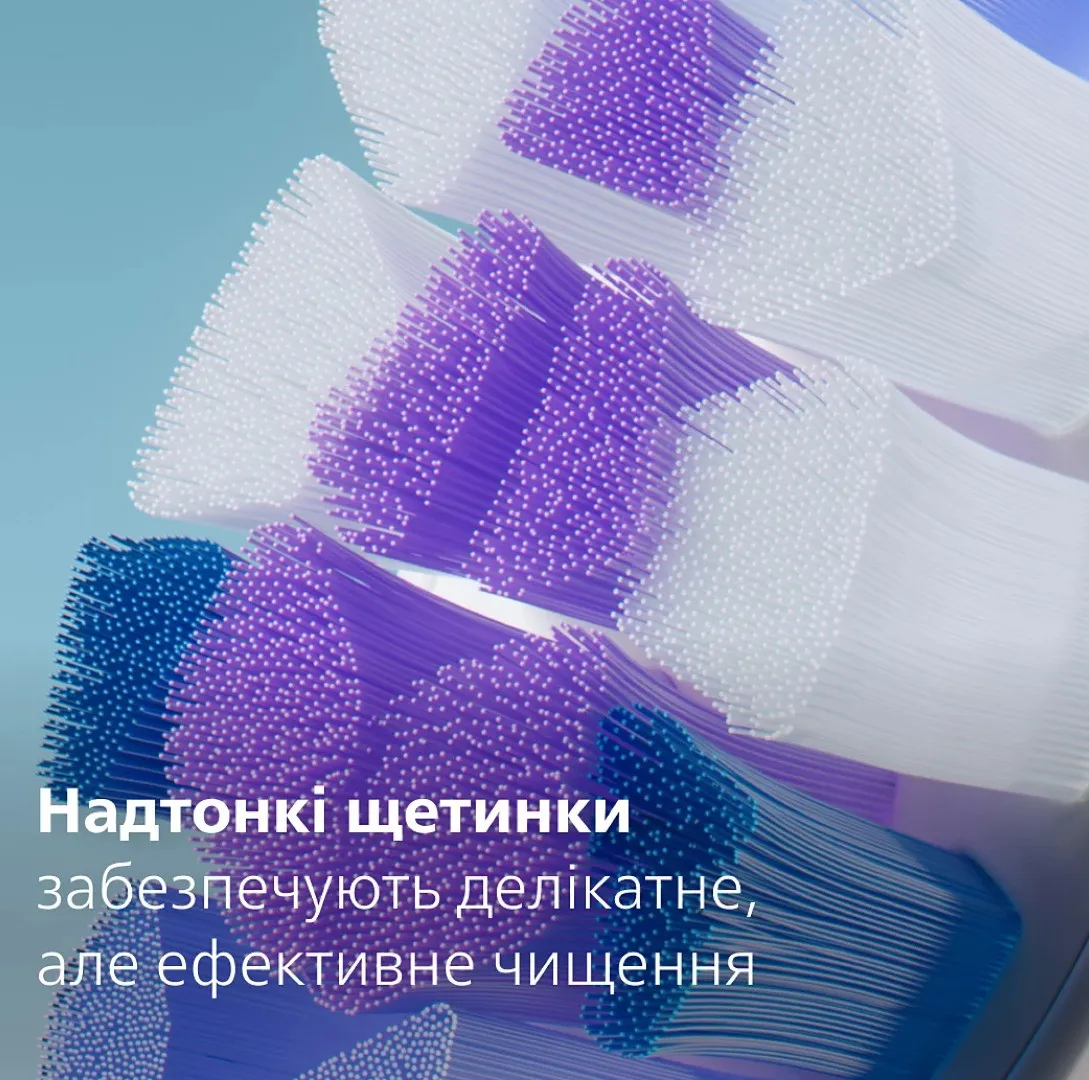 Зубна електрощітка Philips Sonicare Series 6100 (Blue) (HX7406/01) — фото 12
