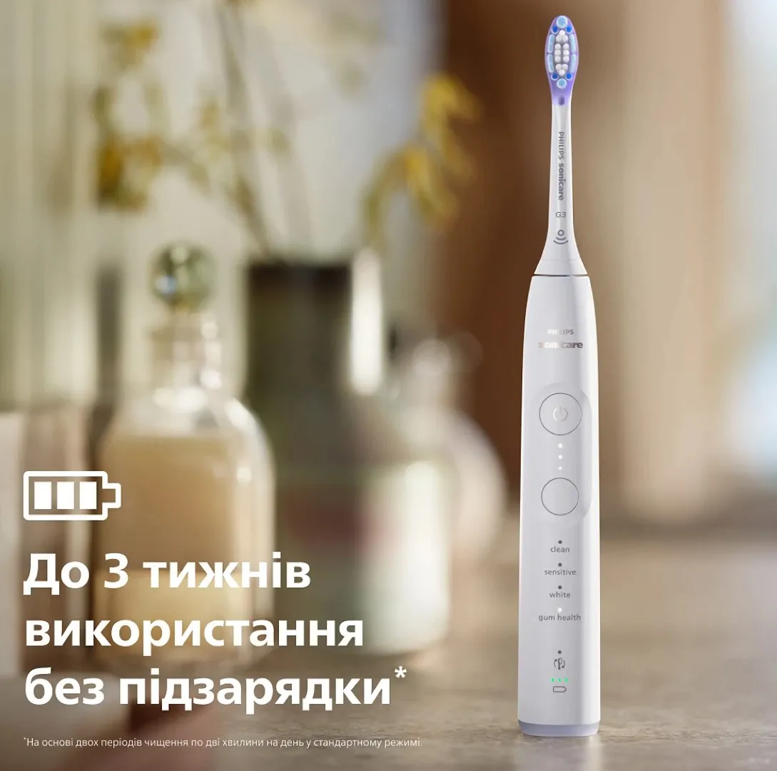 Зубна електрощітка Philips Sonicare Series 7100 with Travel Case (White) — фото 4