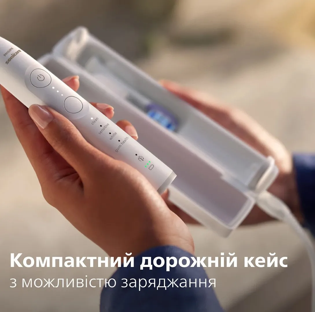 Зубна електрощітка Philips Sonicare Series 7100 with Travel Case (White) — фото 6