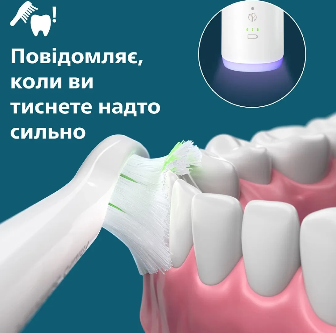 Зубна електрощітка Philips Sonicare Series 7100 with Travel Case (White) — фото 7
